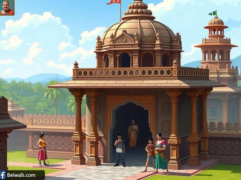 Belur Temple Puzzle Wizard Game Screenshot