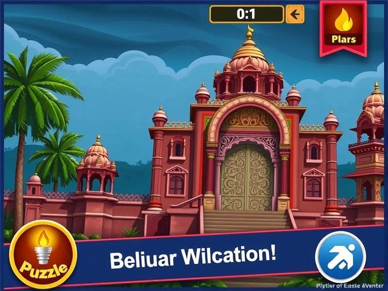 Belur Temple Puzzle Wizard Diwali Event